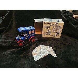 ERTL 1905 FORD US MAIL DELIVERY TRUCK BANK DIECAST LIMITED EDITION ISSUE
